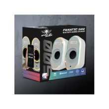Haut-Parleurs Spirit of Gamer Fanatic 500 RGB 2.0 PC USB BLUETOOTH White