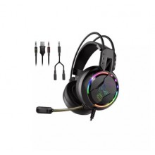 Casque Gamer SOG PRO H7 RGB - Noir