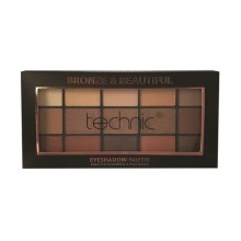 Technic Palette fard à paupières15 couleurs- Bronze & Beautiful