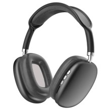 CASQUE SANS FIL P9 PLUS AVEC EMPLACEMENT CARTE MEMOIRE - NOIR