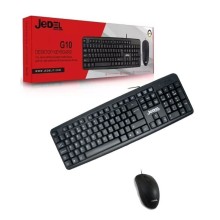 Ensemble Clavier Et Souris USB JEDEL G10 / Noir