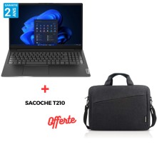 Pc Portable Lenovo V15 G3 IAP / I3 12 Ème Gén / 20 Go + Sacoche T210 Offerte