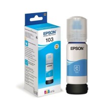 BOUTEILLE D'ENCRE ORIGINAL EPSON ECOTANK 103 - CYAN (C13T00S24A)