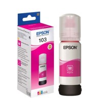 BOUTEILLE D'ENCRE ORIGINAL EPSON ECOTANK 103 - MAGENTA (C13T00S34A)