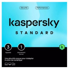 Antivirus Kaspersky Protection Standard, Licence 1an - 3 postes