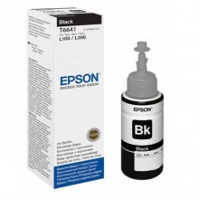 Bouteille D'encre ADAPTABLE EPSON T6641 - Noir (C13T66414A)