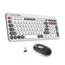 ADVANCE ERGOSTYLE PACK CLAVIER/SOURIS SANS FIL